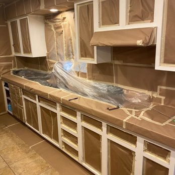 Kitchen Pros USA - Day1... getting ready for painting - Cabinetry Near Me - Indio, California Kitchen Pros USA - Day1... getting ready for painting - Cabinetry Near Me - Indio, California