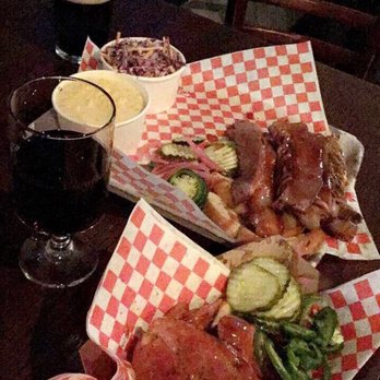 Native Son OC - Brisket platter w side sausage - Beer Gardens Near Me - Santa Ana, California