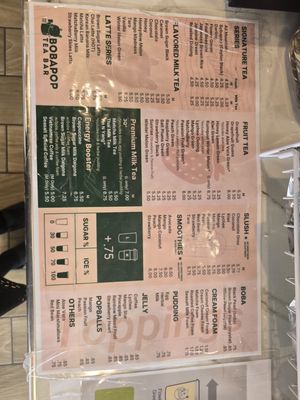 Menu photo 8 BoBaPoP Tea Bar - Alexandria Alexandria, VA Menu photo 8 BoBaPoP Tea Bar - Alexandria Alexandria, VA