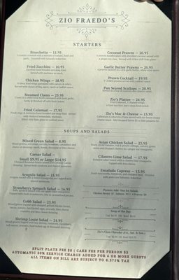 Menu photo 5 Zio Fraedo’s Vallejo, CA Menu photo 5 Zio Fraedo’s Vallejo, CA