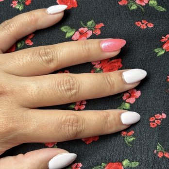 Polished Nails - almond nails :) i love it - Nail Salons Near Me - Washington, DC, District of Columbia