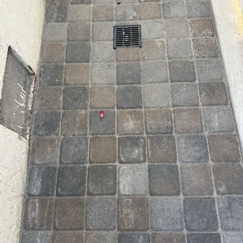 Drainage and Concrete Solutions - Polymeric sand haze - Masonry/Concrete Near Me