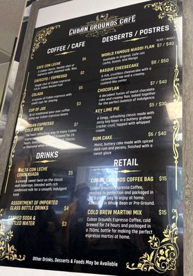Menu photo 2 Cuban Grounds Cafe Dade City, FL