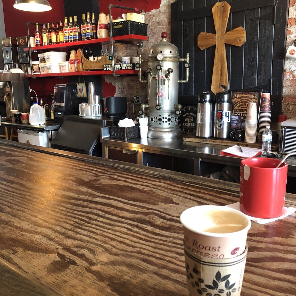 Fresh Brewed Coffee House - a coffee cup on the bar - Coffee & Tea Near Me - Myrtle Beach, South Carolina Fresh Brewed Coffee House - a coffee cup on the bar - Coffee & Tea Near Me - Myrtle Beach, South Carolina