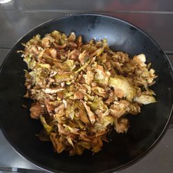 Backyard Tap House - Raw sprouts?