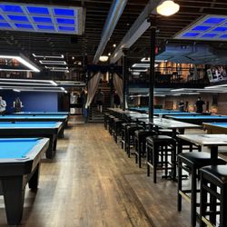 Crooked Cue - Billiards area