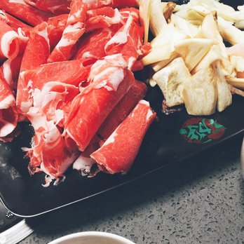 Kungfu Hotpot - Angus beef and mushrooms - Hot Pot Near Me - Newark, Delaware