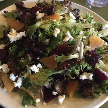 Red House - Warm Spinach , Beet & Portobello - New American Near Me - Renton, Washington