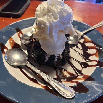 Jack's Steak House - Check out the Molten Cake with vanilla ice cream and whip - American Near Me - Uvalde, Texas Jack's Steak House - Check out the Molten Cake with vanilla ice cream and whip - American Near Me - Uvalde, Texas
