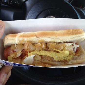 Sonic Drive-In - New York Dog. - Burgers Near Me - San Diego, California
