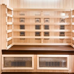 FITNESS SF - Fillmore - Women's infrared sauna at Fitness SF Fillmore