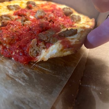Crust N Fire - Salsiccia Flatbread - Burgers Near Me - Voorhees Township, New Jersey