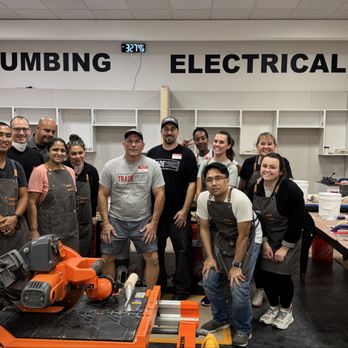 TradeWorx Academy - Group photo - Tile & Grout Basics Workshop - Vocational & Technical School Near Me - Fairfax, Virginia TradeWorx Academy - Group photo - Tile & Grout Basics Workshop - Vocational & Technical School Near Me - Fairfax, Virginia