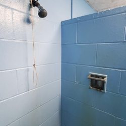 Rupert's Resort - These are pics of the unkept bathroom in a big red run down barn