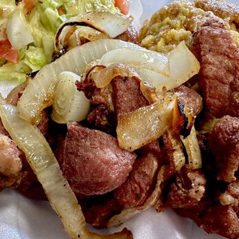 Latinos Restaurant & Catering - Mofongo Carne Frita - Puerto Rican Near Me - Simpsonville, South Carolina Latinos Restaurant & Catering - Mofongo Carne Frita - Puerto Rican Near Me - Simpsonville, South Carolina