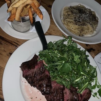Ainslie - Hangar steak and Caico e Pepe - Beer Gardens Near Me - Brooklyn, New York