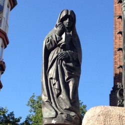 Die trauernde Maria
