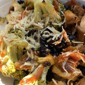 Bolay - Close up of my food. I loved that black rice ! - New American Near Me - Winter Park, Florida