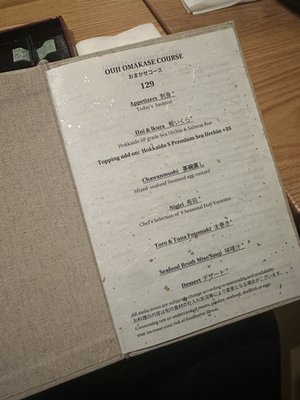 Menu photo 7 Sushi Ouji New York, NY
