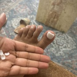 N B Nails - Took them right off
