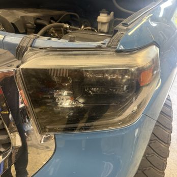 Emerald Detail - Driver headlight before - Auto Detailing Near Me - National City, California Emerald Detail - Driver headlight before - Auto Detailing Near Me - National City, California