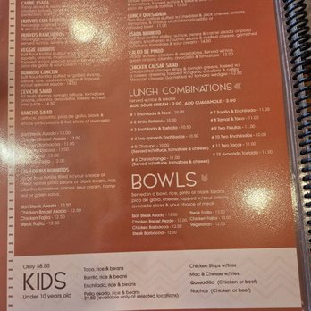 3Tequilas Mexican Cuisine - Lunch menu - Seafood Near Me - Boynton Beach, Florida