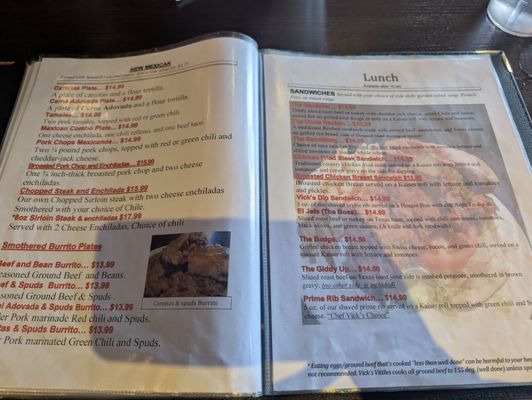 Menu photo 5 Vick's Vittles Country Kitchen Albuquerque, NM