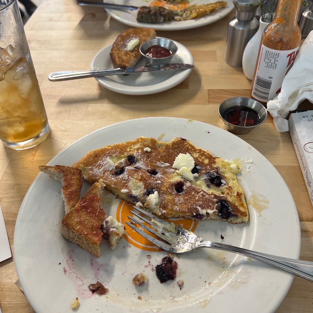 Matt's Big Breakfast Gilbert - Blueberry griddle cake, pork chop, a little bit of avocado toast - Breakfast & Brunch Near Me - Gilbert, Arizona Matt's Big Breakfast Gilbert - Blueberry griddle cake, pork chop, a little bit of avocado toast - Breakfast & Brunch Near Me - Gilbert, Arizona