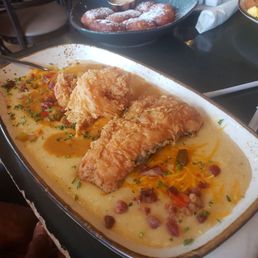 SALMON Shrimp & Grits