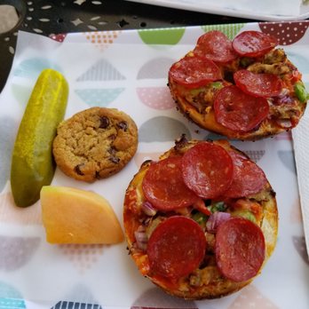 Bagels Tea - I don't usually get bagels, but when I do, I get the Supreme Pizza Bagel. - Coffee & Tea Near Me - Huntington Beach, California Bagels Tea - I don't usually get bagels, but when I do, I get the Supreme Pizza Bagel. - Coffee & Tea Near Me - Huntington Beach, California