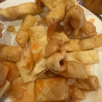 Hunan River Bistro - I would have loved these fresh and hot from the fryer; not as crunchy as I would have liked. - Chinese Near Me - Cypress, Texas