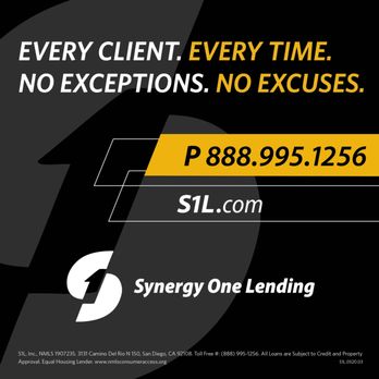 Synergy One Lending - Mortgage Lenders Near Me - San Diego, California Synergy One Lending - Mortgage Lenders Near Me - San Diego, California