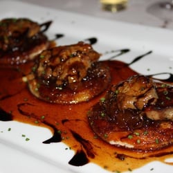 Auberge des Charmettes - Warm foie gras with caramelized apples