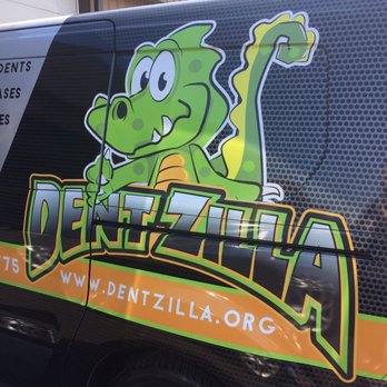 DentZilla - I'm totally digging this logo. - Body Shops Near Me