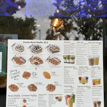 Mochi Waffle Corner  - Menu - Waffles Near Me - Mountain View, California
