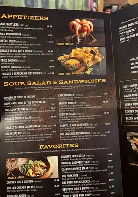 Menu photo 1 Saltgrass Steak House Bossier City, LA
