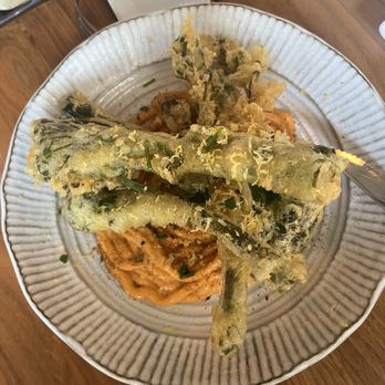 Soraya - Tempura Broccolini - Japanese Near Me - Detroit, Michigan