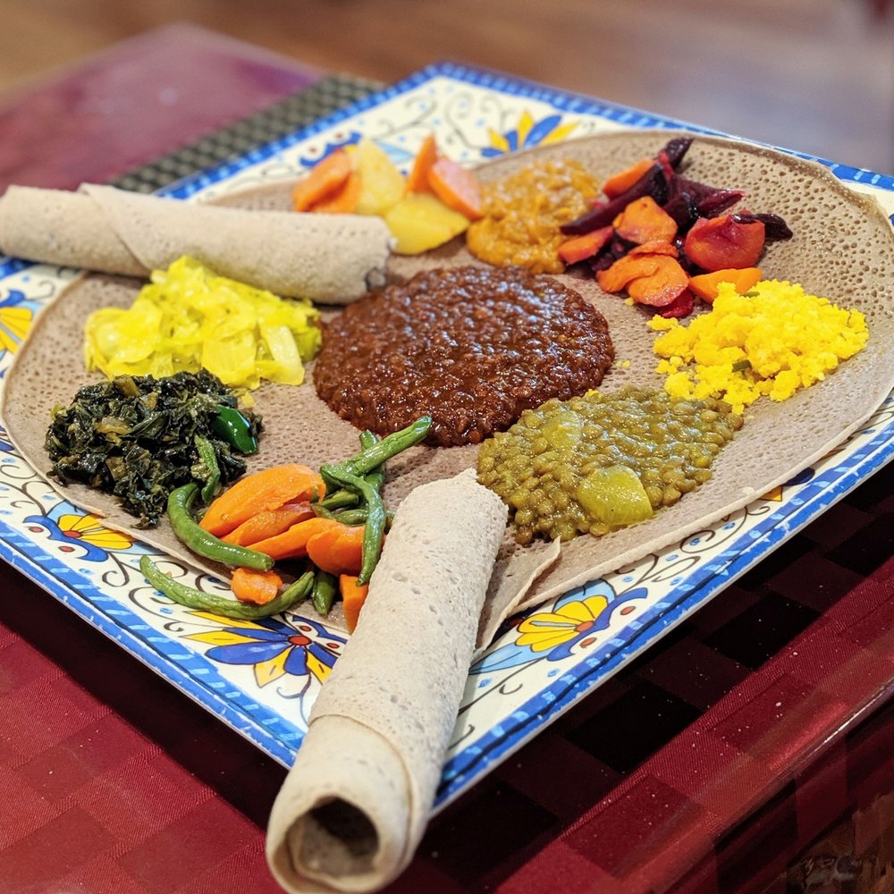 Mesob Ethiopian Restaurant, Minneapolis Roadtrippers