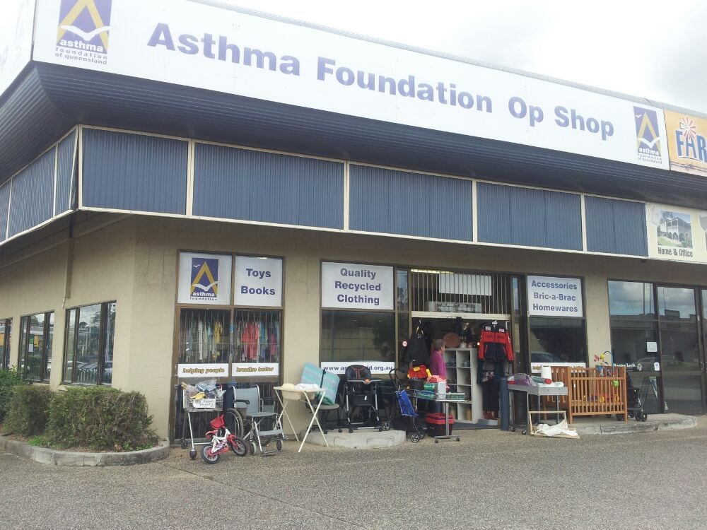 ASTHMA FOUNDATION OP SHOP Updated May 2024 108 Anzac Ave, Hillcrest