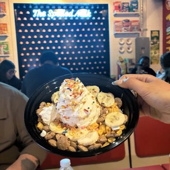 The Spelled Milk - Chase cereal bowel - Desserts Near Me - Dallas, Texas The Spelled Milk - Chase cereal bowel - Desserts Near Me - Dallas, Texas