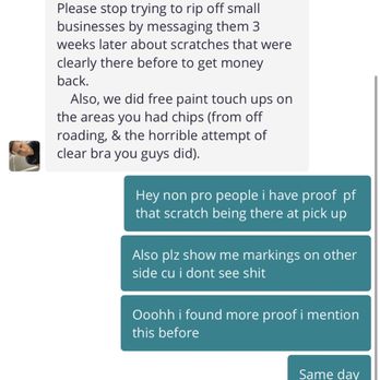 Prodash Auto Styling - Showing proof but reads it and doesnt respond - Auto Detailing Near Me - San Diego, California Prodash Auto Styling - Showing proof but reads it and doesnt respond - Auto Detailing Near Me - San Diego, California