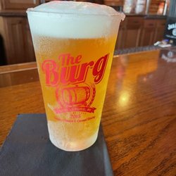 The Burg - Spotted Cow in frosty glass