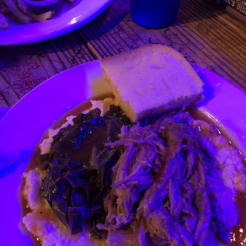 Blue Canoe - Pork and Greens - Bars Near Me - Tupelo, Mississippi