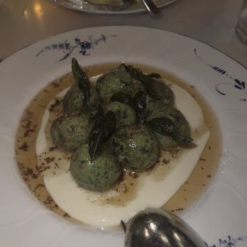 Funke - Spinach Gnudi - Italian Near Me - Beverly Hills, California Funke - Spinach Gnudi - Italian Near Me - Beverly Hills, California
