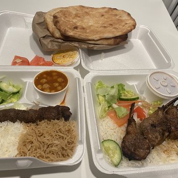Grill Kabob Xpress - a tray of food - Afghan Near Me - Manassas, Virginia