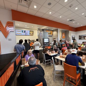 Whataburger - Inside dinning area small - Burgers Near Me - Knoxville, Tennessee