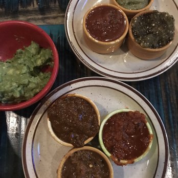 Los Chingones - DTC - Flight of 6 salsas - Tacos Near Me - Denver, Colorado Los Chingones - DTC - Flight of 6 salsas - Tacos Near Me - Denver, Colorado