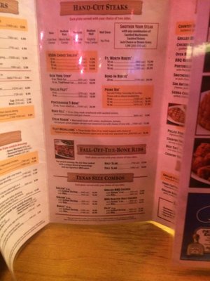 Menu photo 2 Texas Roadhouse Kingsport, TN