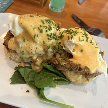 Ruby Slipper Miramar Beach - One pork and one chicken Benedict - Breakfast & Brunch Near Me - Miramar Beach, Florida Ruby Slipper Miramar Beach - One pork and one chicken Benedict - Breakfast & Brunch Near Me - Miramar Beach, Florida