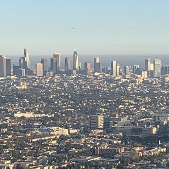 Griffith Observatory - Birds Eye View - Observatories Near Me - Los Angeles, California